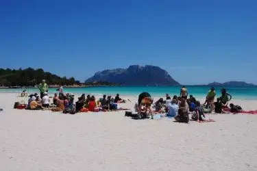 Una spiaggia dell'Isola