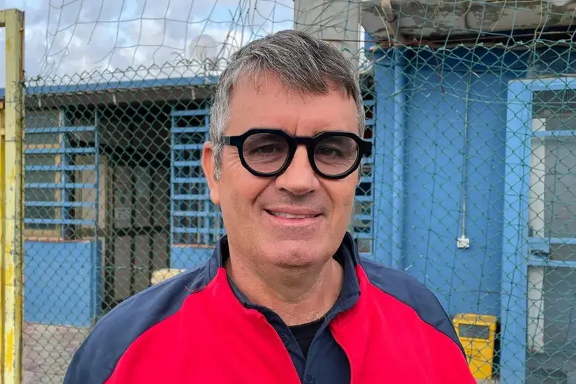 Bebo Antinori, allenatore del Castiadas