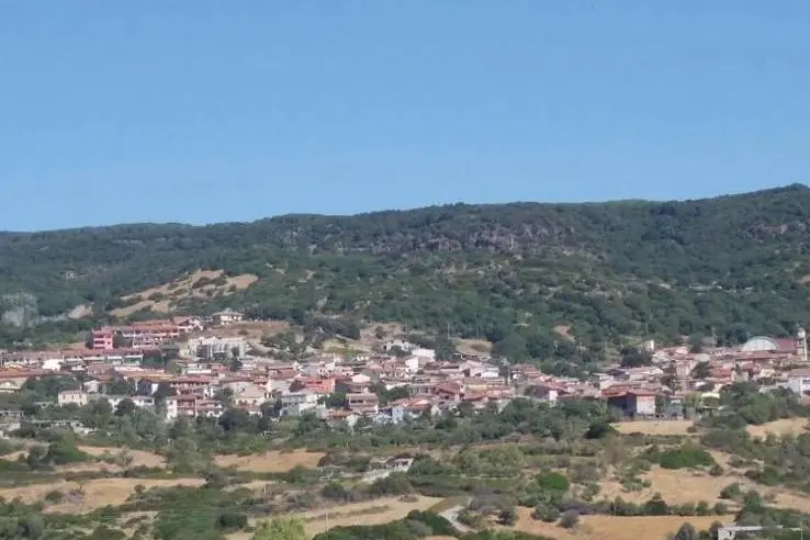 Immagine panoramica di Morgongiori (foto concessa)