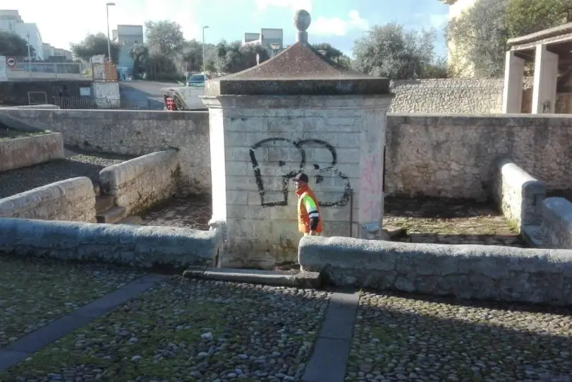La fontana delle Conce (foto M. Pala)