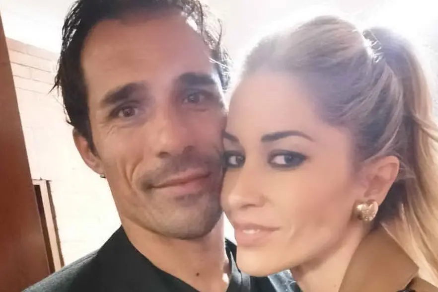 Bernardo Corradi e Elena Santarelli (Instagram)