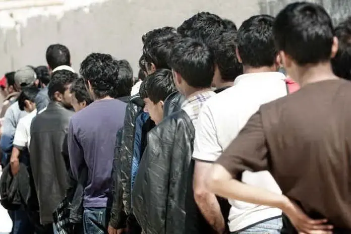 Migranti (Archivio L'Unione Sarda)