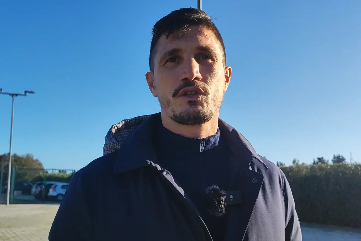 Fabio Pisacane, allenatore del Cagliari Primavera (foto Accardi)