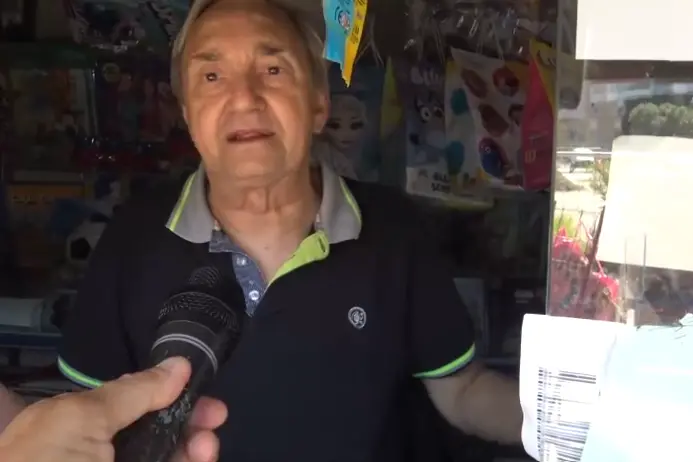 Cagliari, il titolare dell'edicola prigioniero del cantiere infinito della metro