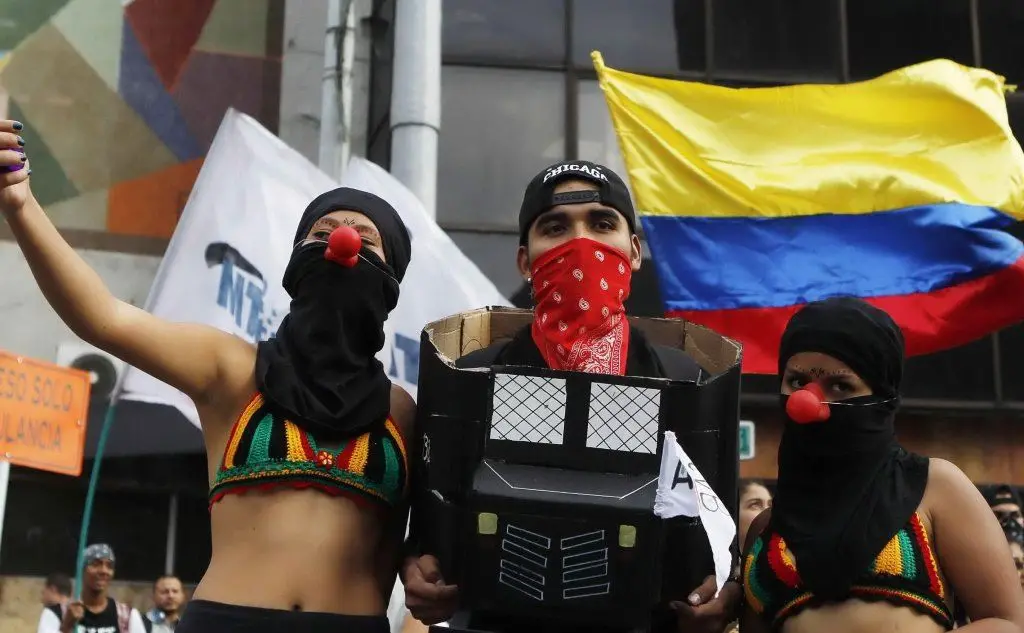 Nelle precedenti settimane la polizia colombiana aveva ricevuto minacce
