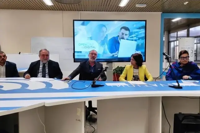 La presentazione degli Open day to digital (foto G. Marras)