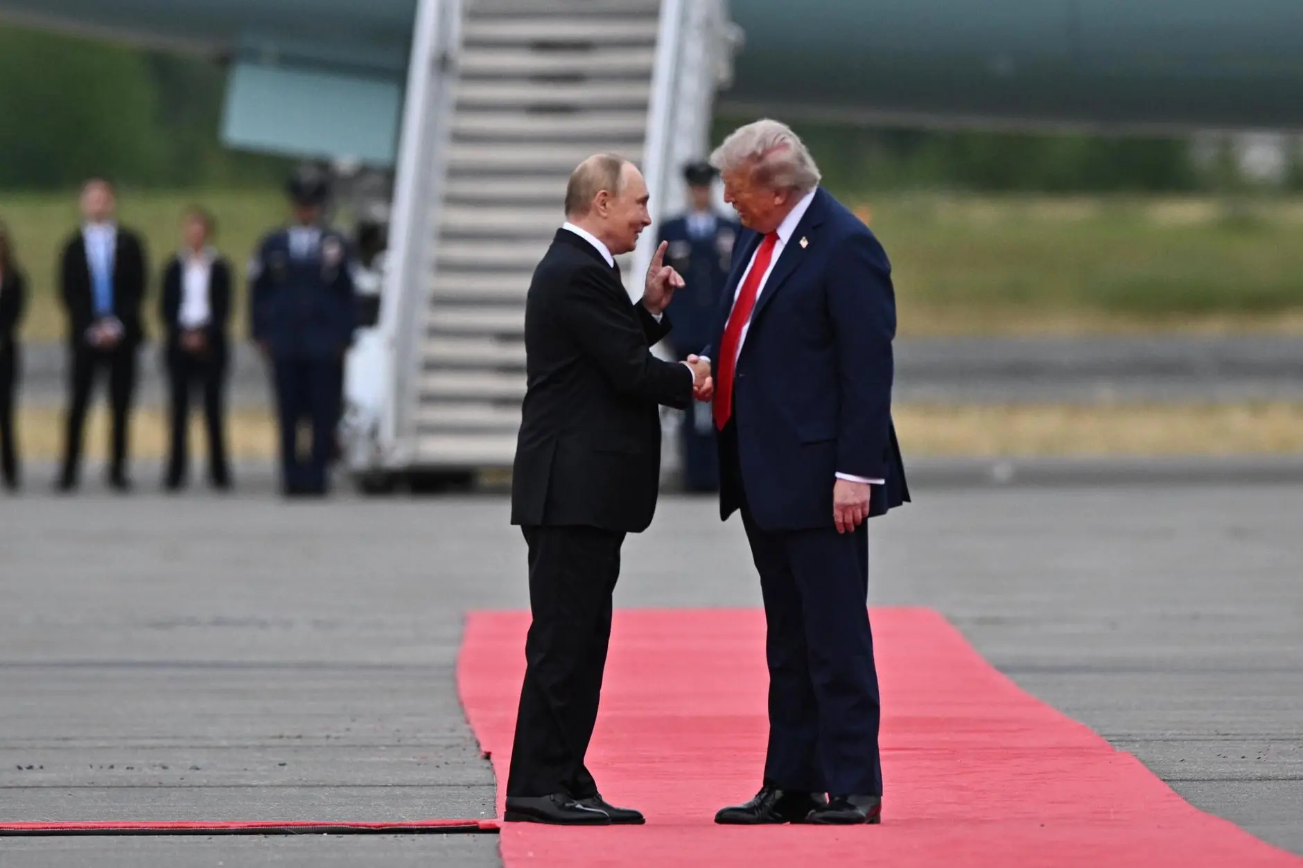 Donald Trump e Vladimir Putin (Ansa)