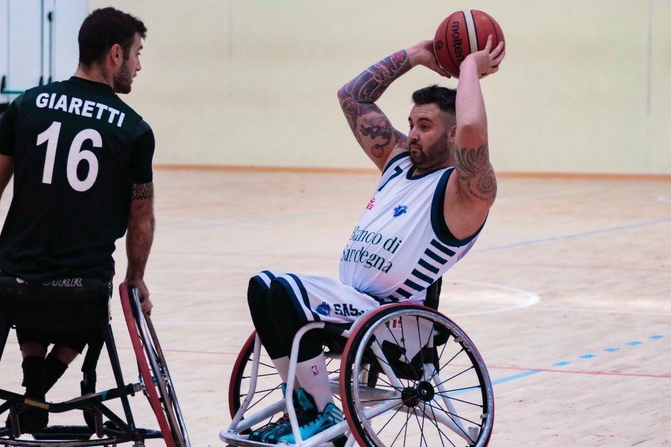Basket in carrozzina, il primo derby di Sardegna va alla Dinamo Lab