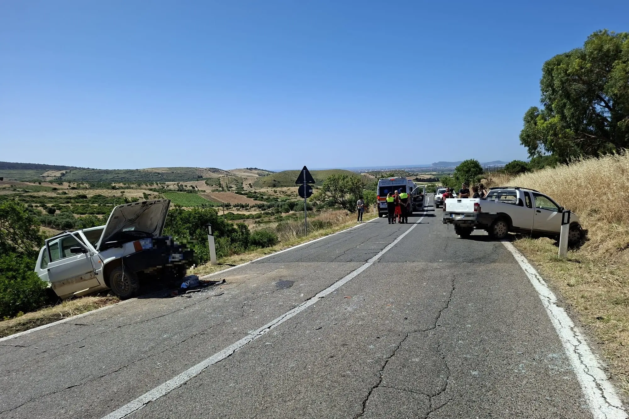 L'incidente sulla provinciale 12