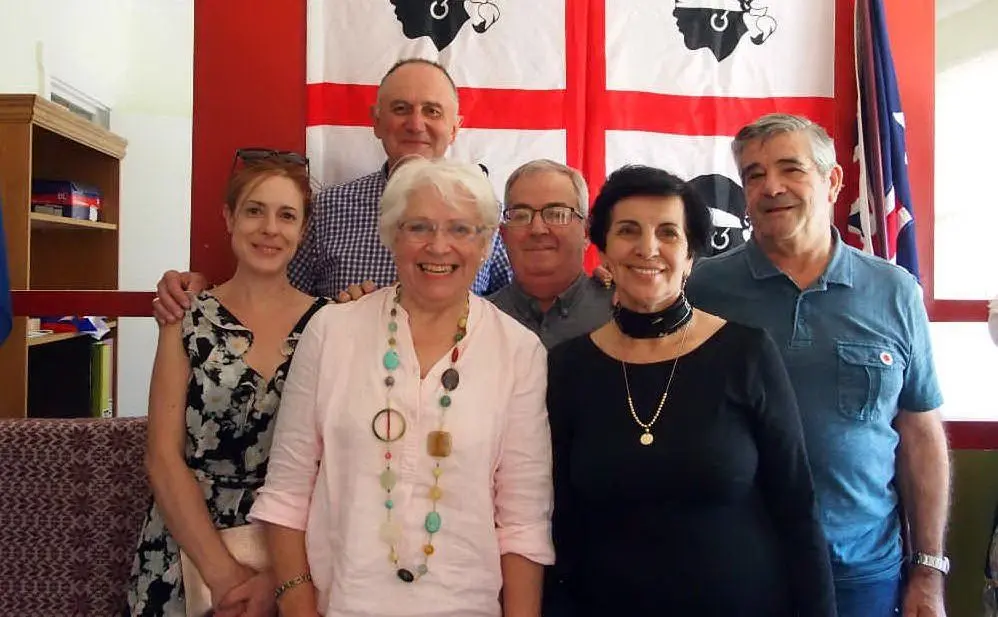 Il Project team (foto Sardinian Cultural Association)
