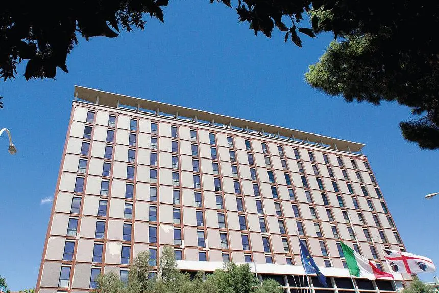 Il Palazzo della Giunta regionale, in viale Trento
