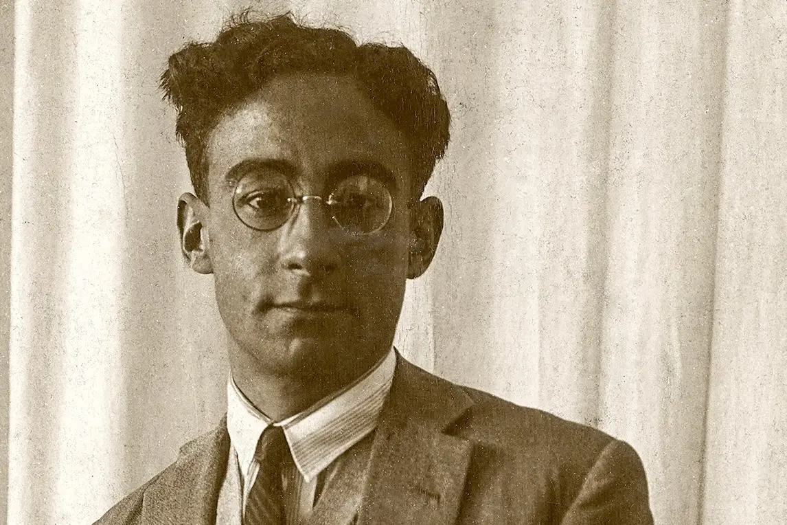 Un giovane Salvatore Satta (foto ufficio stampa)