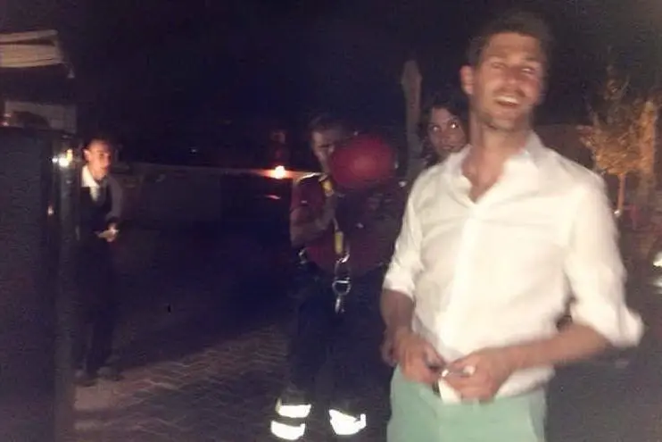 Uno dei giovani che è stato protagonista della disavventura