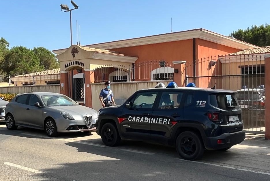 La caserma dei carabinieri di Costa Rei (foto Serreli)