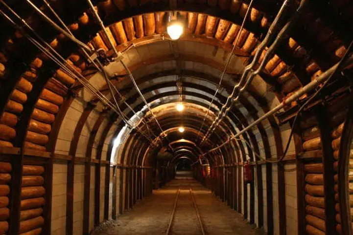 L'interno di una miniera