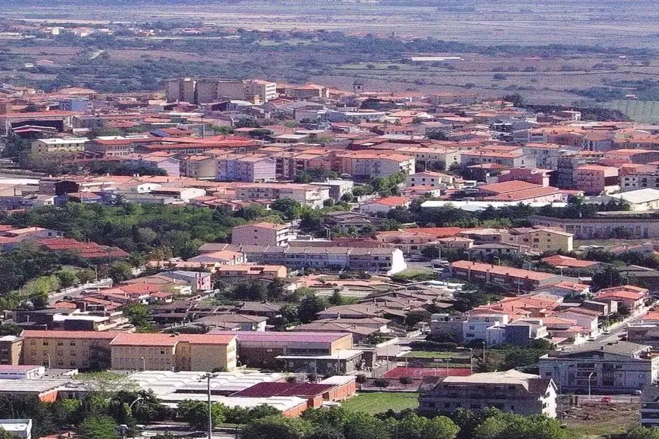 Una veduta panoramica di Macomer