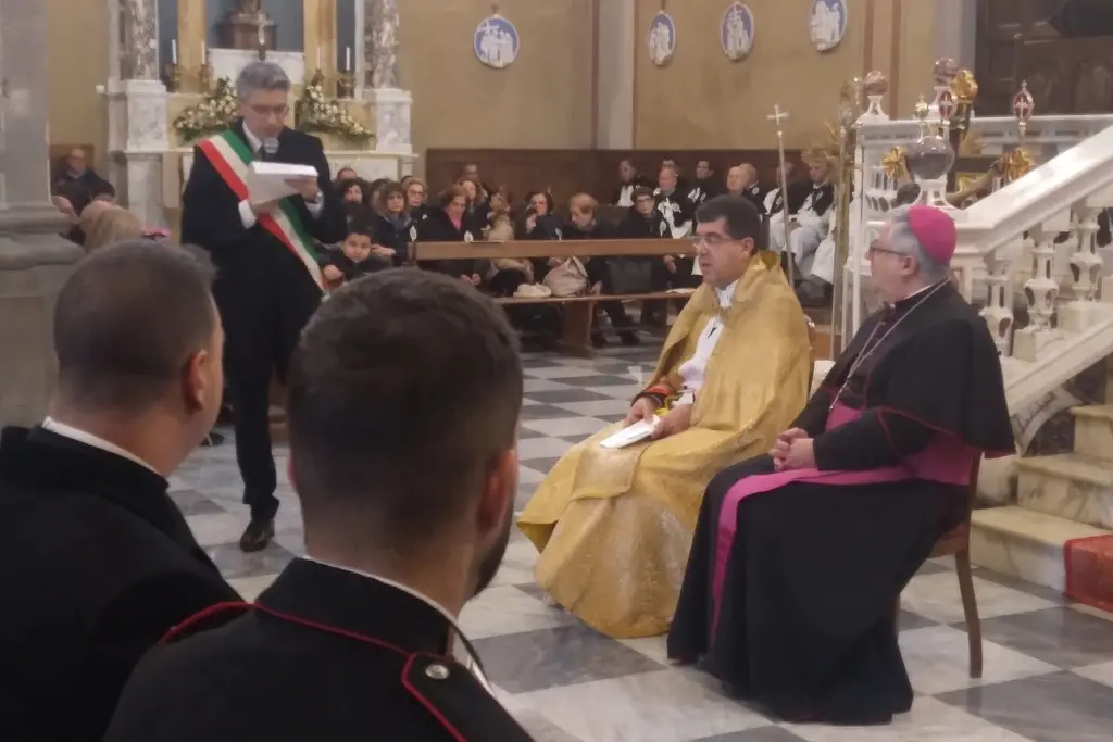 La celebrazione (Foto Sara Pinna)