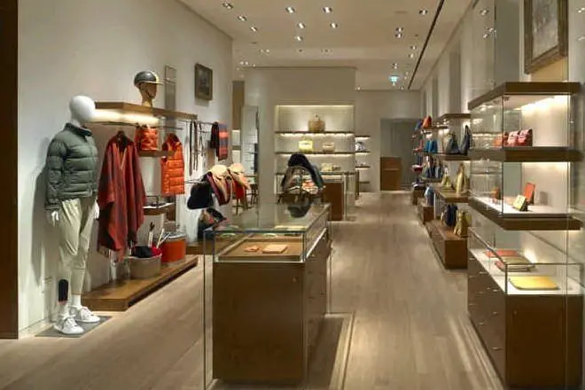 Un negozio Hermès