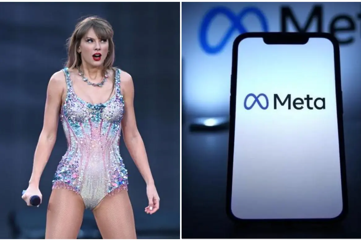 A sinistra Taylor Swift (foto Ansa)