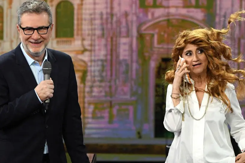 Fabio Fazio e Luciana Littizzetto (foto Instagram)