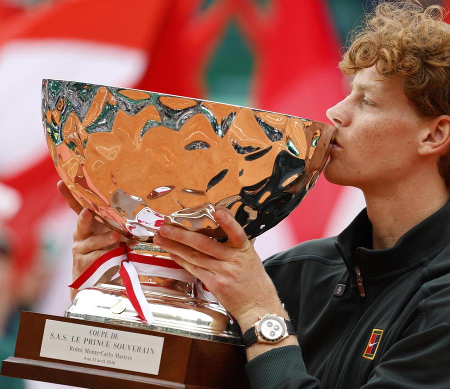 Monte Carlo è di Sinner: «Settimana incredibile, adesso un po’ di riposo»