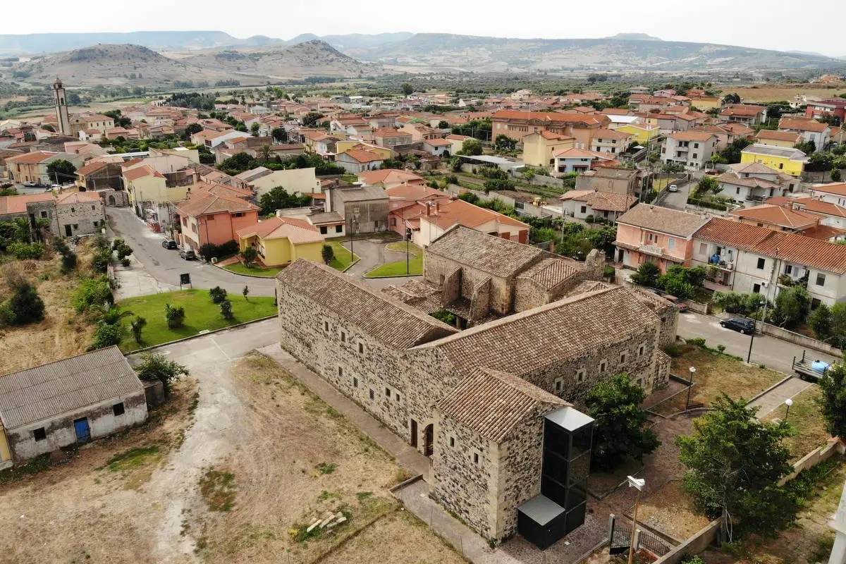 Uno scorcio di Masullas, centro dell'Unione dei Comuni Parte Montis (foto concessa dal Comune di Masullas)