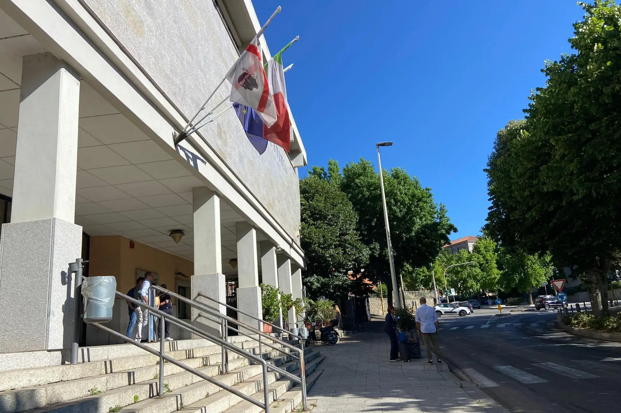 Il tribunale di Tempio (foto Ansa)