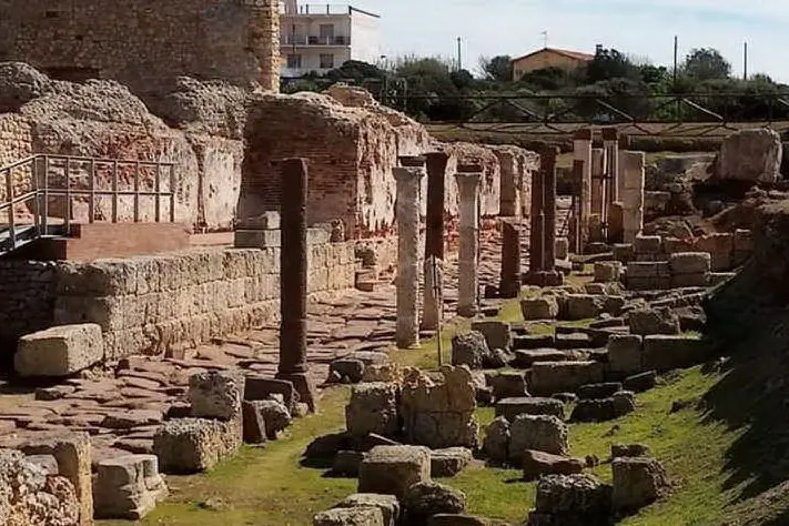 L'area archeologica Turris Libisonis (foto concessa)