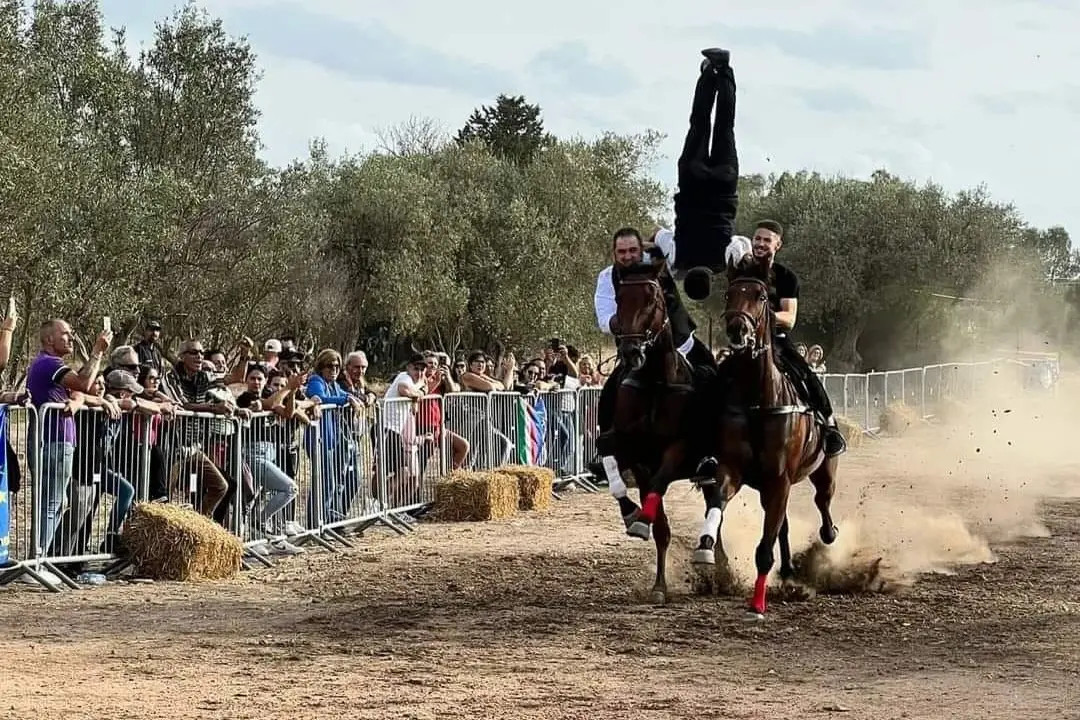 Quartucciu, un'immagine della terza edizione de Su Pannu 'e Santu Perdu (foto Melis)