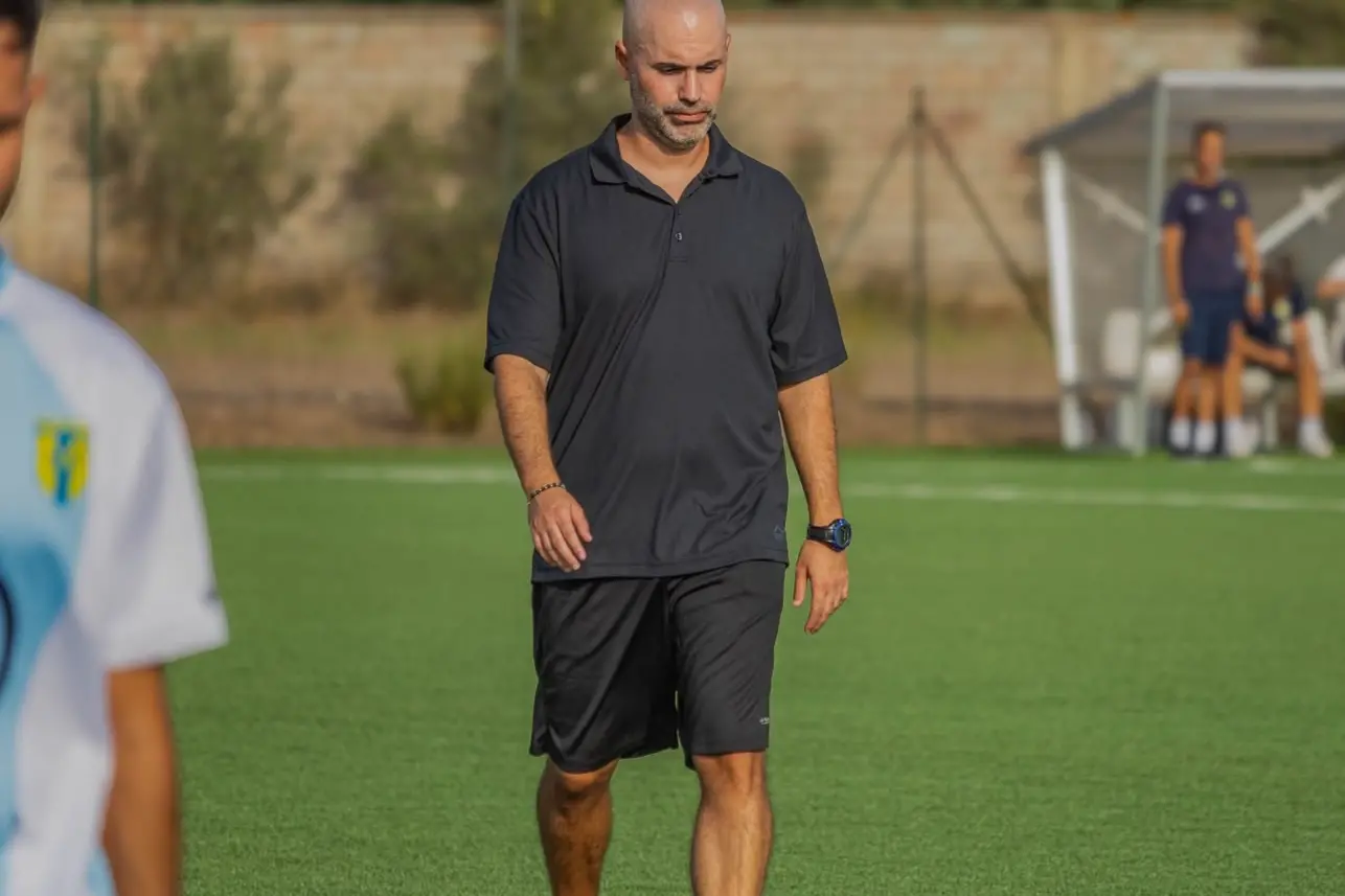 Roberto Concas, allenatore del Terralba F. Bellu (foto concessa)