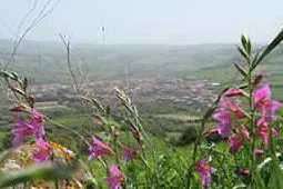 Panorama su Villaurbana (foto Giacomo Pala)