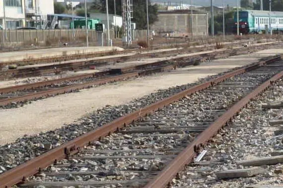 Un tratto di strada ferrata