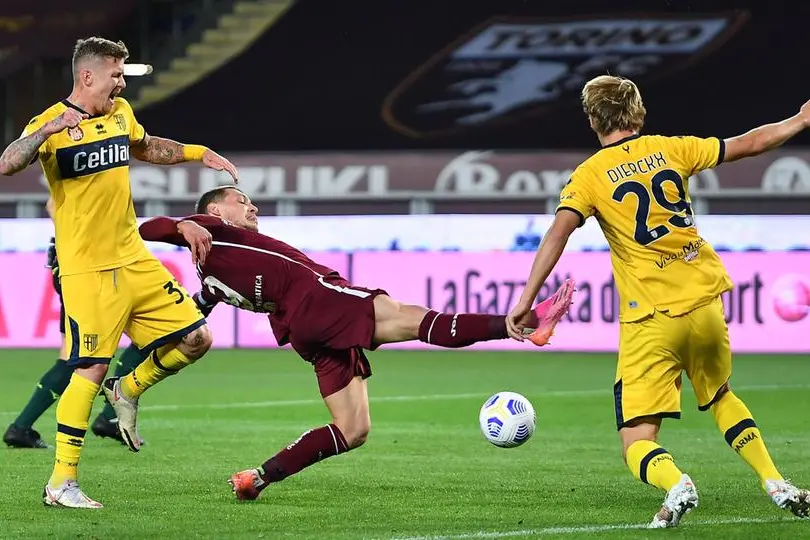Torino-Parma (ANSA/ALESSANDRO DI MARCO)
