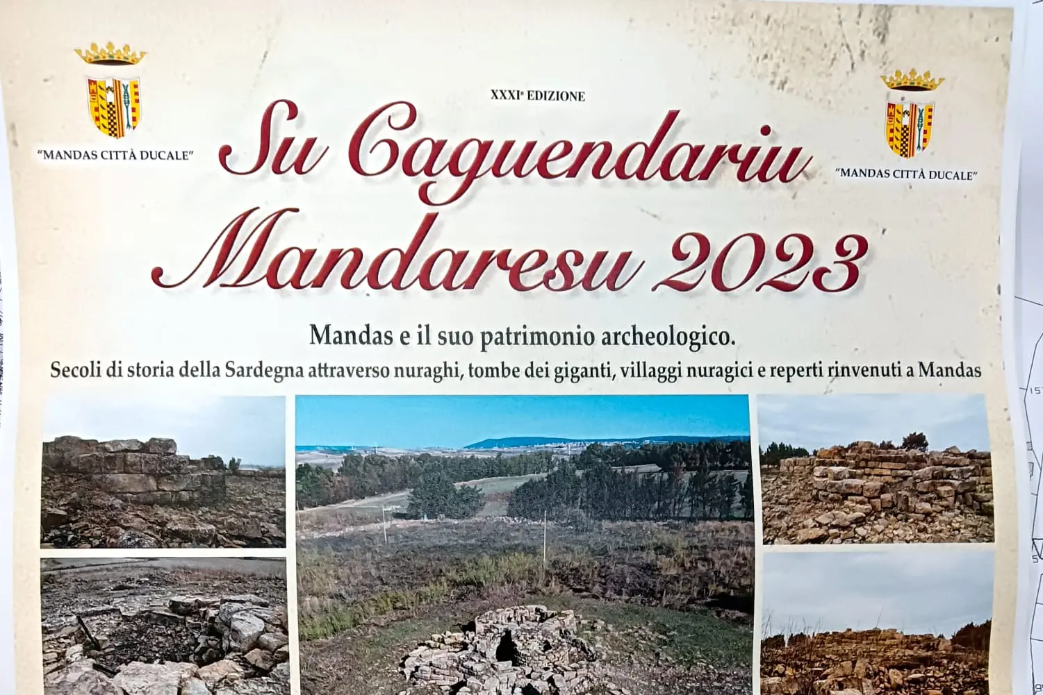 La copertina del calendario 2023 (foto Sirigu)