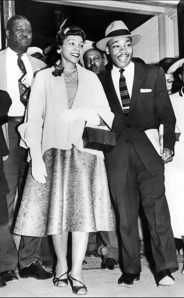 MLK con la moglie Coretta