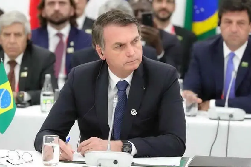 Il presidente Jair Bolsonaro (archivio L'Unione Sarda)