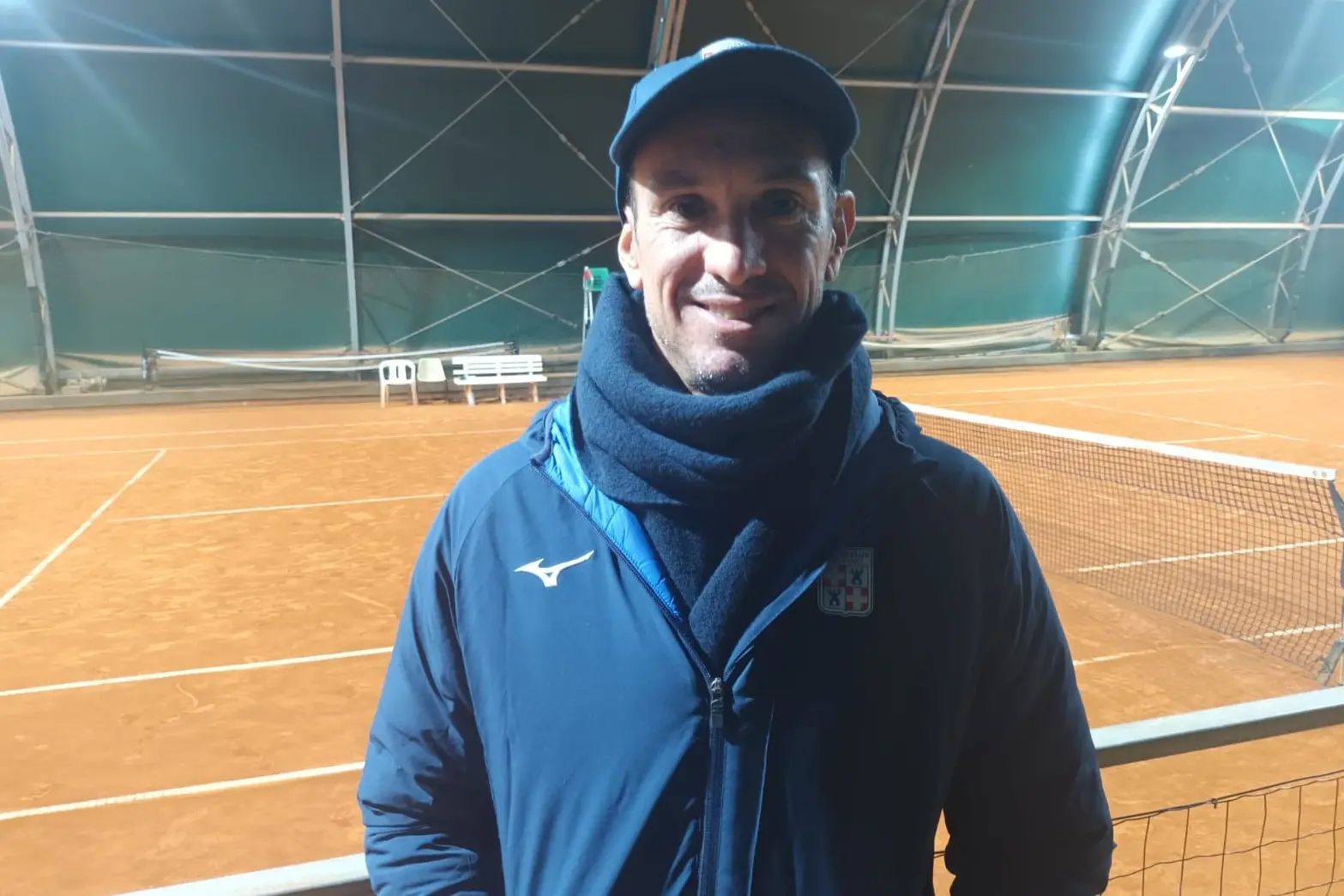 Il capitano del Tc Cagliari di A1 Martin Vassallo Arguello (foto Antonio Burruni)