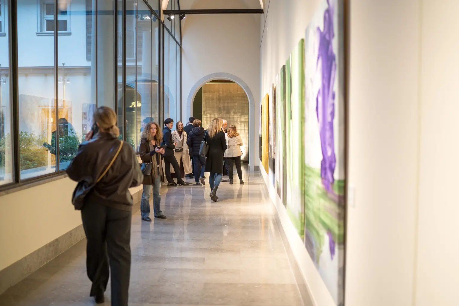 Inaugurazione della mostra (fotografia di Mariachiara Casale)