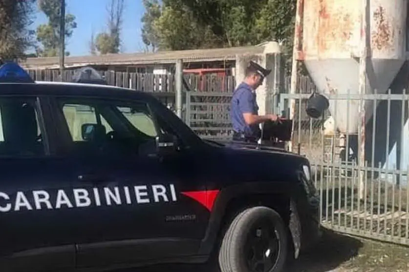 La pattuglia (foto carabinieri)