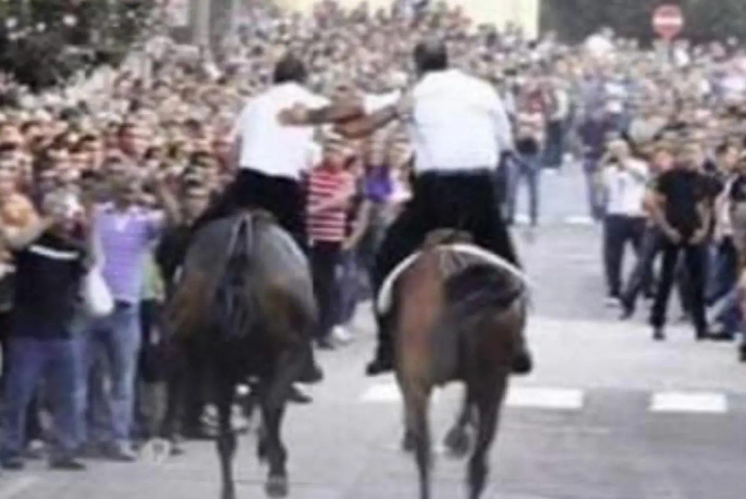 Sa Vardia, tradizionale corsa a cavallo nel centro di Orgosolo