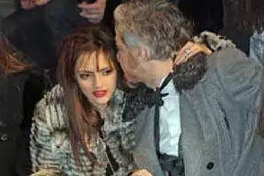 Jessica e Morgan ai tempi del loro amore (foto tratta dal servizio del settimanale " Oggi")