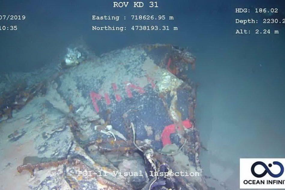 Sottomarino scomparso con 52 persone a bordo ritrovato dopo mezzo secolo