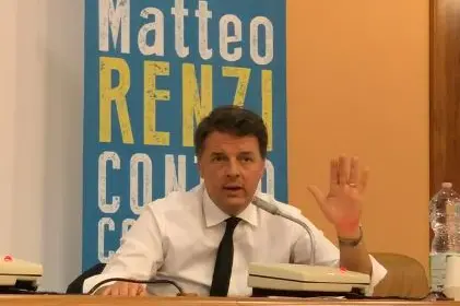 Renzi a Nuoro (Foto Italia Viva Facebook)