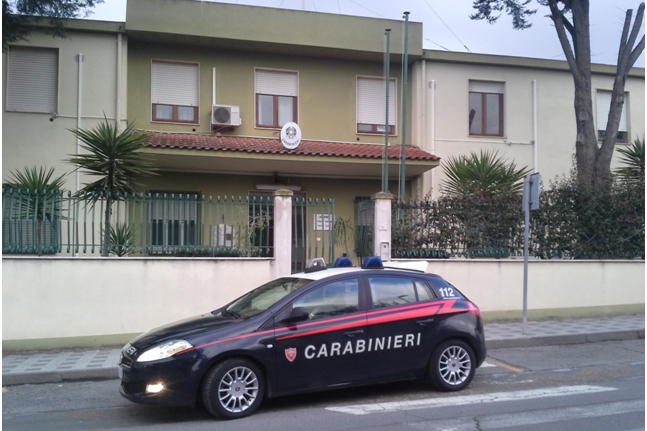 Carabinieri a Dolianova (Archivio L'Unione Sarda)