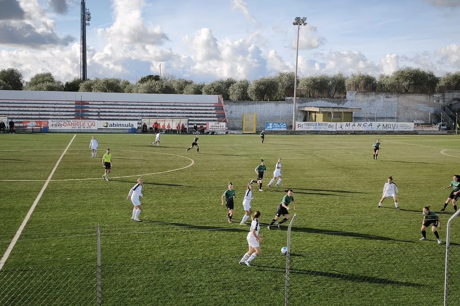Un'azione della gara (foto ufficio stampa)
