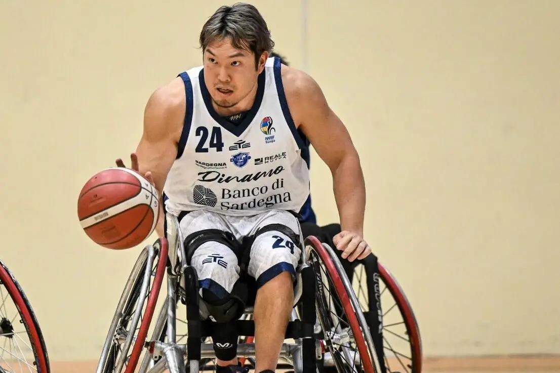 Il giapponese Murakami (foto Federipic-dinamobasket.com)