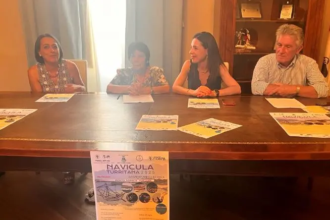 La presentazione della Navicula a Porto Torres (foto Pala)