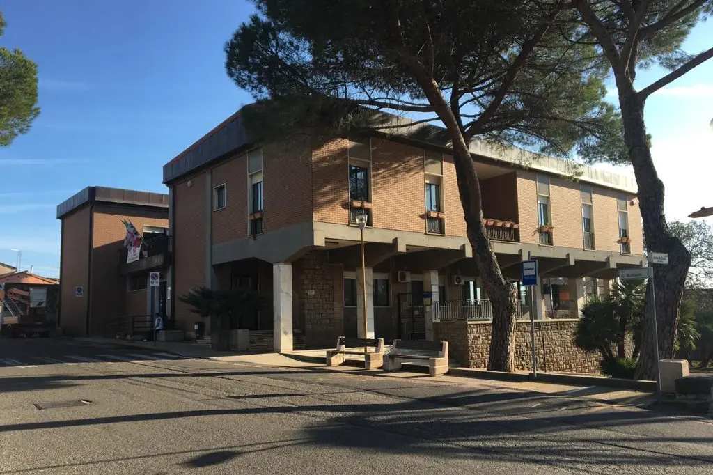 Il Municipio di Ghilarza