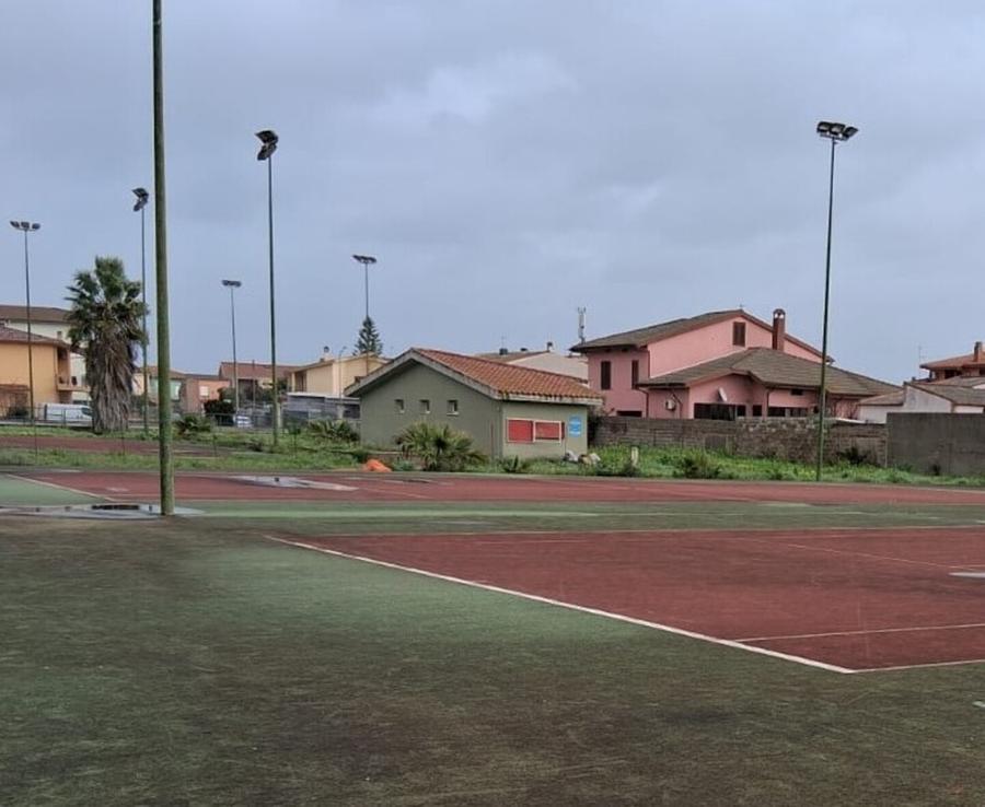 Lavori nel campo sportivo di via San Leone