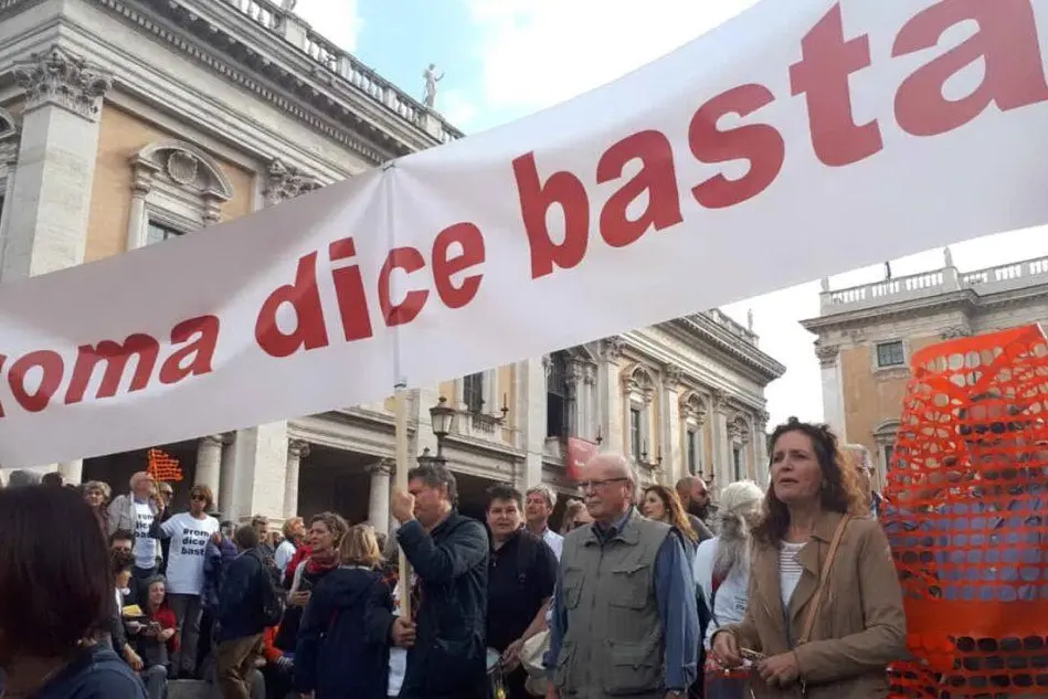 "Basta degrado e violenza": 4 cortei a Roma